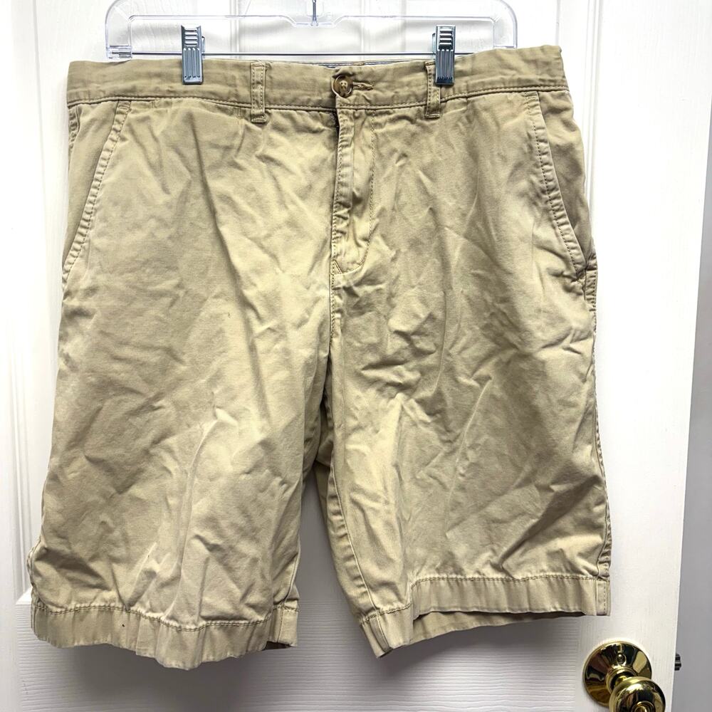Tommy Hilfiger Shorts Khaki 100% Cotton, Chino Style Women's Size 14